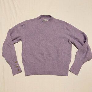 Ever New Wool Alpaca Blend Lilac Sweater Womens Size Small